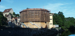 Globe-Theater, Schwäbisch Hall, Baden, Germany