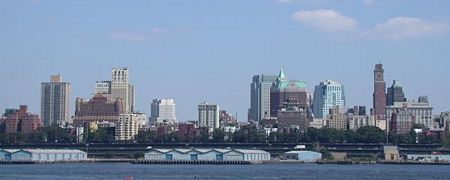 Brooklyn's skyline as seen from the East River