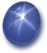A star sapphire