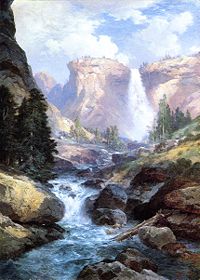 Under the Red Wall Grand Canyon of Arizona, by Thomas Moran, 1890