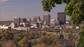View of downtown Dayton.