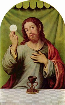 The Holy Chalice depicted here by Juan Juanes (sixteenth century).