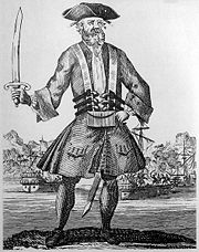 Blackbeard (Eighteenth century lithograph)