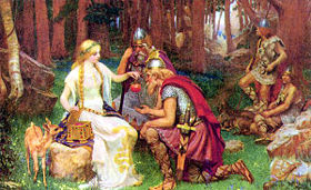 Idun and the Apples (1890) by J. Doyle Penrose.