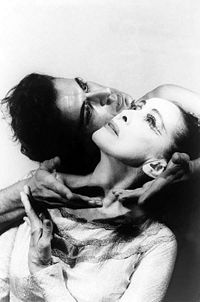 Martha Graham and Bertram Ross in Visionary Recital, photographed by Carl Van Vechten, 1961
