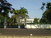 The "Old Residence," a relic of colonial times.