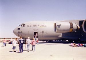 The Spirit of Bob Hope is a USAF C-17 Globemaster III that was named after the performer.