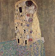 The Kiss. 1907–1908. Oil on canvas. Österreichische Galerie Belvedere.