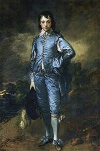 Thomas Gainsborough's Blue boy, painted 1770.