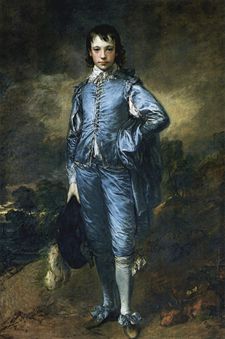 Thomas Gainsborough's Blue boy, painted 1770.