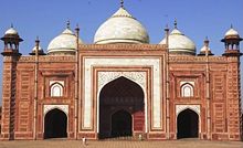 Taj Mahal mosque or masjid