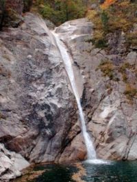 Biryong waterfall.