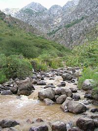 Mountains located outside of Shymkent, Kazakhstan