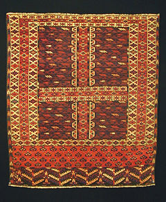 mid-nineteenth century - Yomut carpet