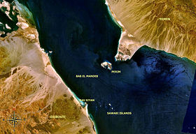 Bab-el-Mandeb area with description