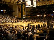 Vanderbilt's basketball teams play in Memorial Gymnasium.