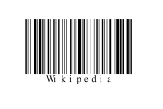 "Wikipedia" encoded in Code 128