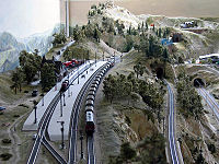 Famous model train set with many of Europe's rail makes