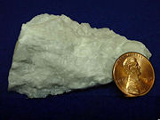 Pollucite, a cesium mineral.