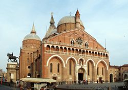 the Basilica di Sant'Antonio in Padua, Italy