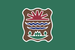 Flag of the St. Francis-Sokoki band of the Missisquoi Abenaki, Vermont, sometimes referred to as the Western Abenaki