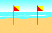 Open swimming area