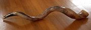 A shofar made from the horn of a kudu.