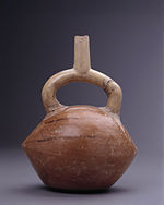 Papaya. Moche Culture. Larco Museum Collection. The Moche often depicted papayas in their ceramics (Berrin 1997).