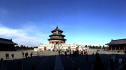 The Temple of Heaven, a famous temple in Beijing