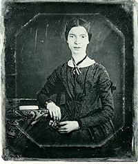 A young Emily Dickinson, sometime around 1846-1847; for a long time, this was the only known photograph of her