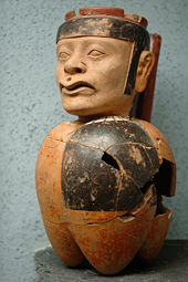 Anthropomorphic vase from the Tiwanaku civilization