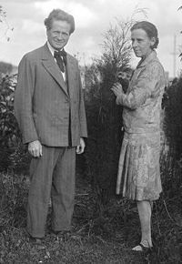Walter Burley Griffin and his wife Marion Mahony Griffin, in Sydney in 1930