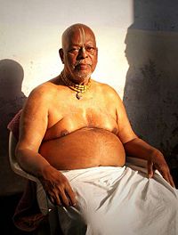 Sri Ananta Das Babaji Maharaja, a leading Hindu religious figure in the contemporary Gaudiya Vaishnava tradition.