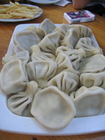 A plate of Khinkali
