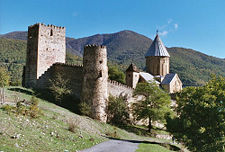 A medieval church in Georgia.