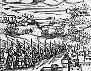 Michael the Brave defeating the Hungarian nobility in Guraslau, 1601