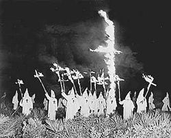 An analysis of the beginning for the ku klux klan
